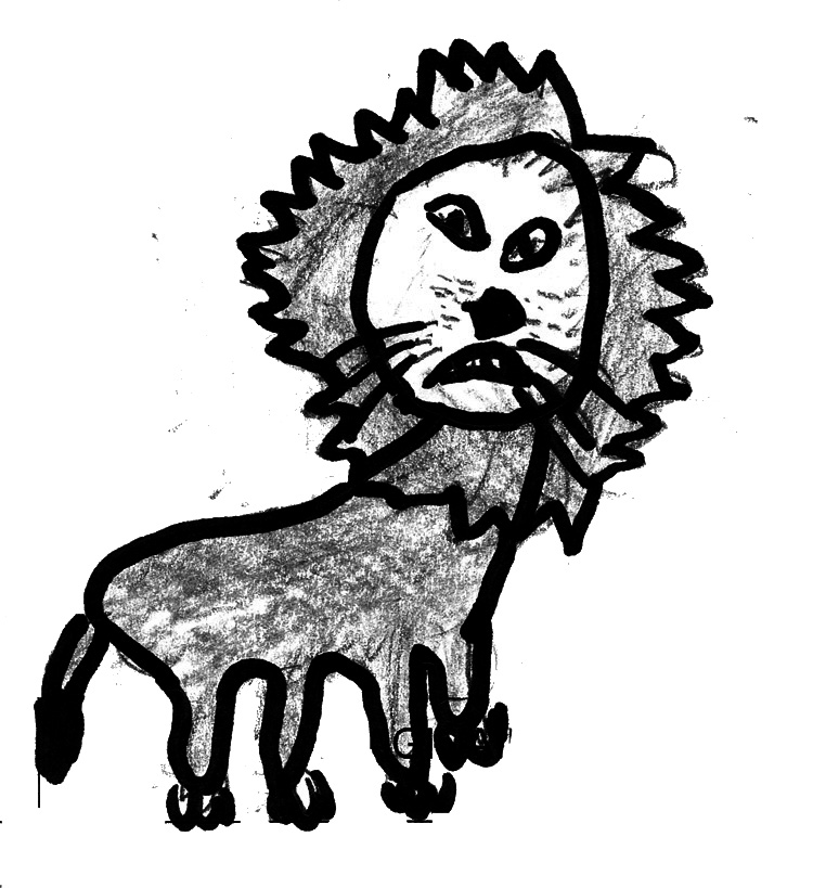 dessin lion (10)